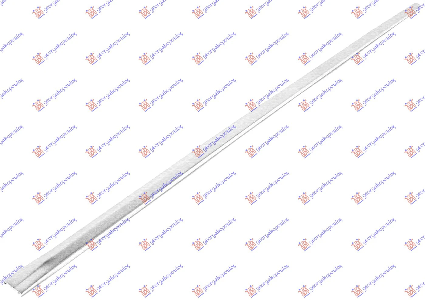 LAJSNA PVC MASKE HROM HORIZONTALNA