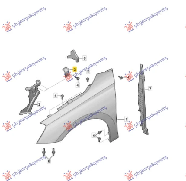 NOSAC BLATOBRANA SREDNJI METAL