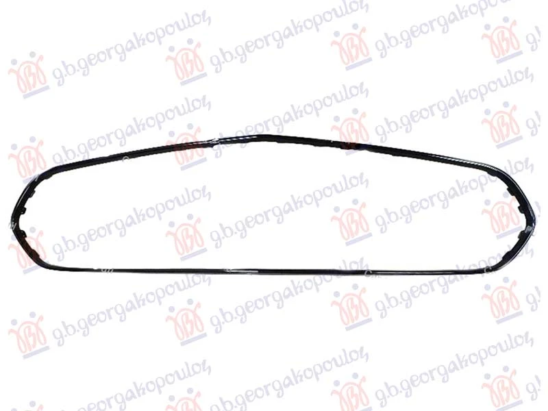 OKVIR PVC MASKA SJAJ-CRNI (BASIC)