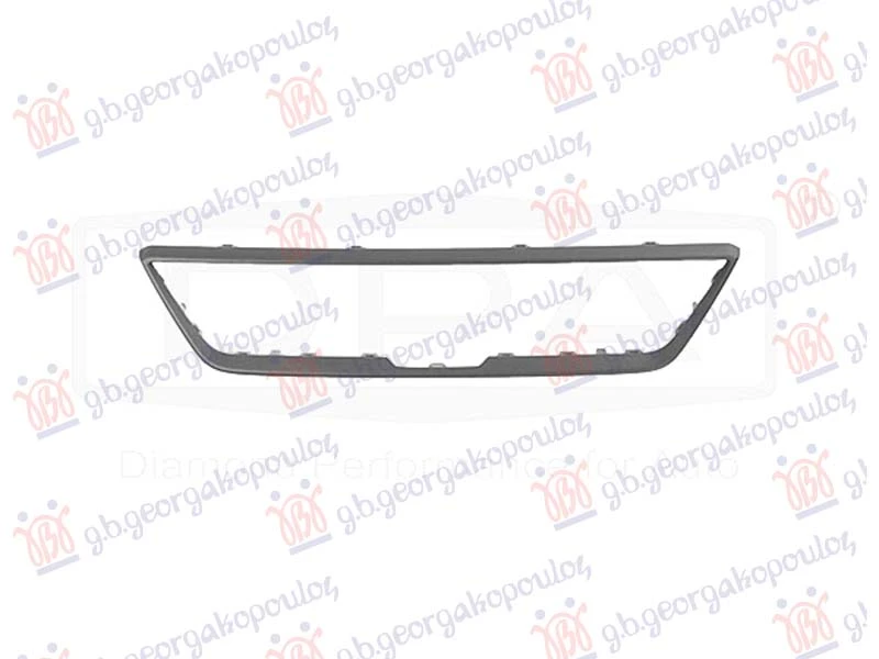 OKVIR PVC MASKE CRNI