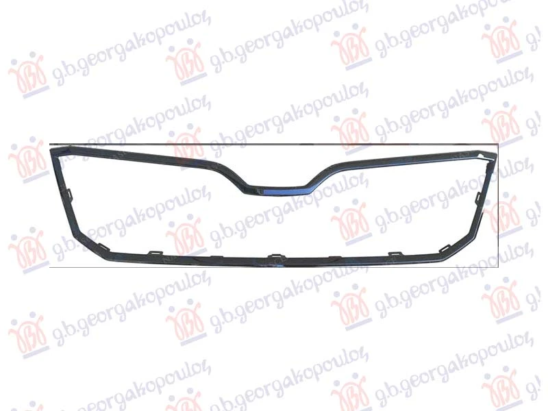 OKVIR PVC MASKE CRNI