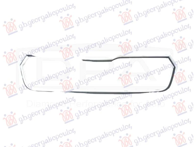 OKVIR PVC MASKE HROM