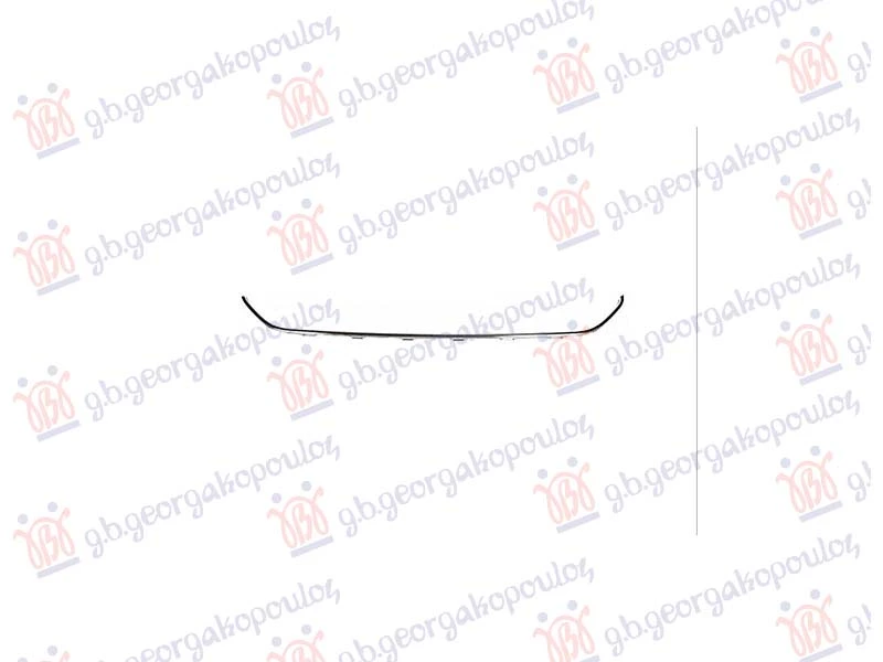 OKVIR PVC MASKE HROM (DONJI DEO) 2018-