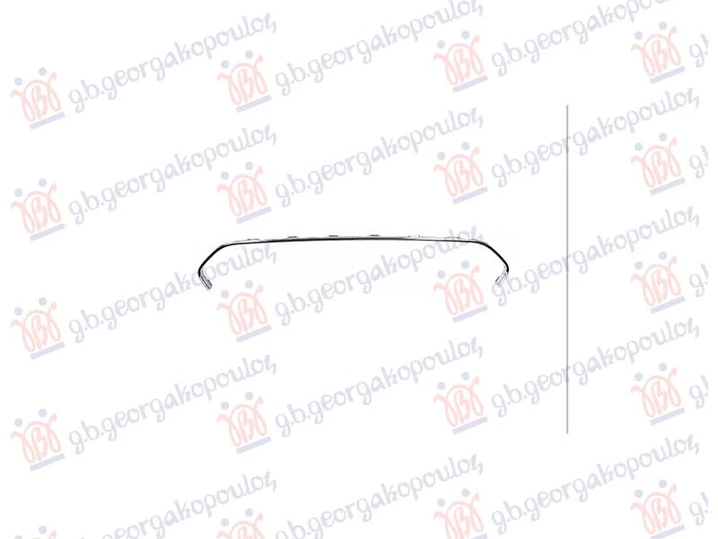 OKVIR PVC MASKE HROM (GORNJI DEO) 2018-
