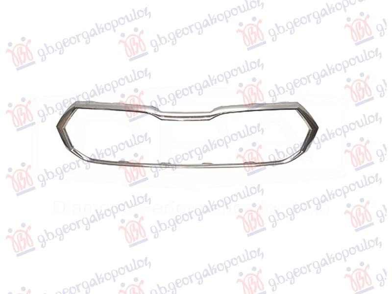 OKVIR PVC MASKE SREBRNI