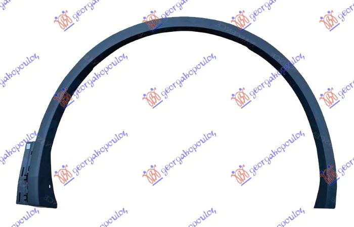 PLASTICNI RUB PREDNJEG BLATOBRANA R-LINE