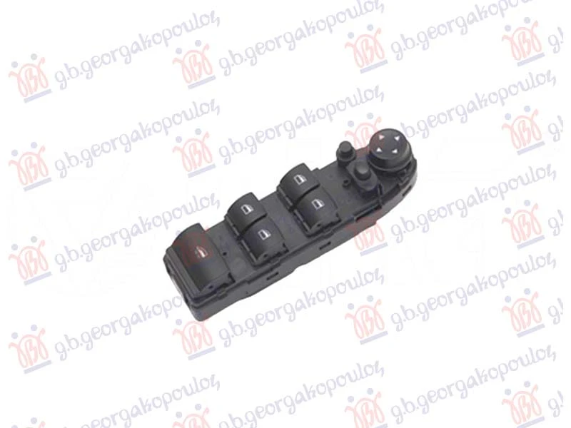 PREKIDAC U PREDNJIM VRATIMA (4 TASTERA) (ELEKTRO-SKLOPIV RETROVIZOR) (18 PIN)