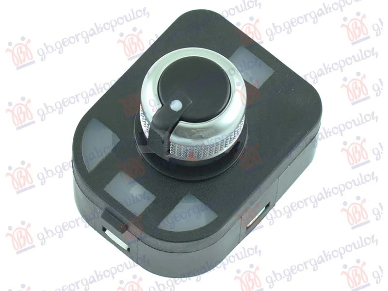 PREKIDAC ZA RETROVIZOR CRNI/HROM (4 PIN)