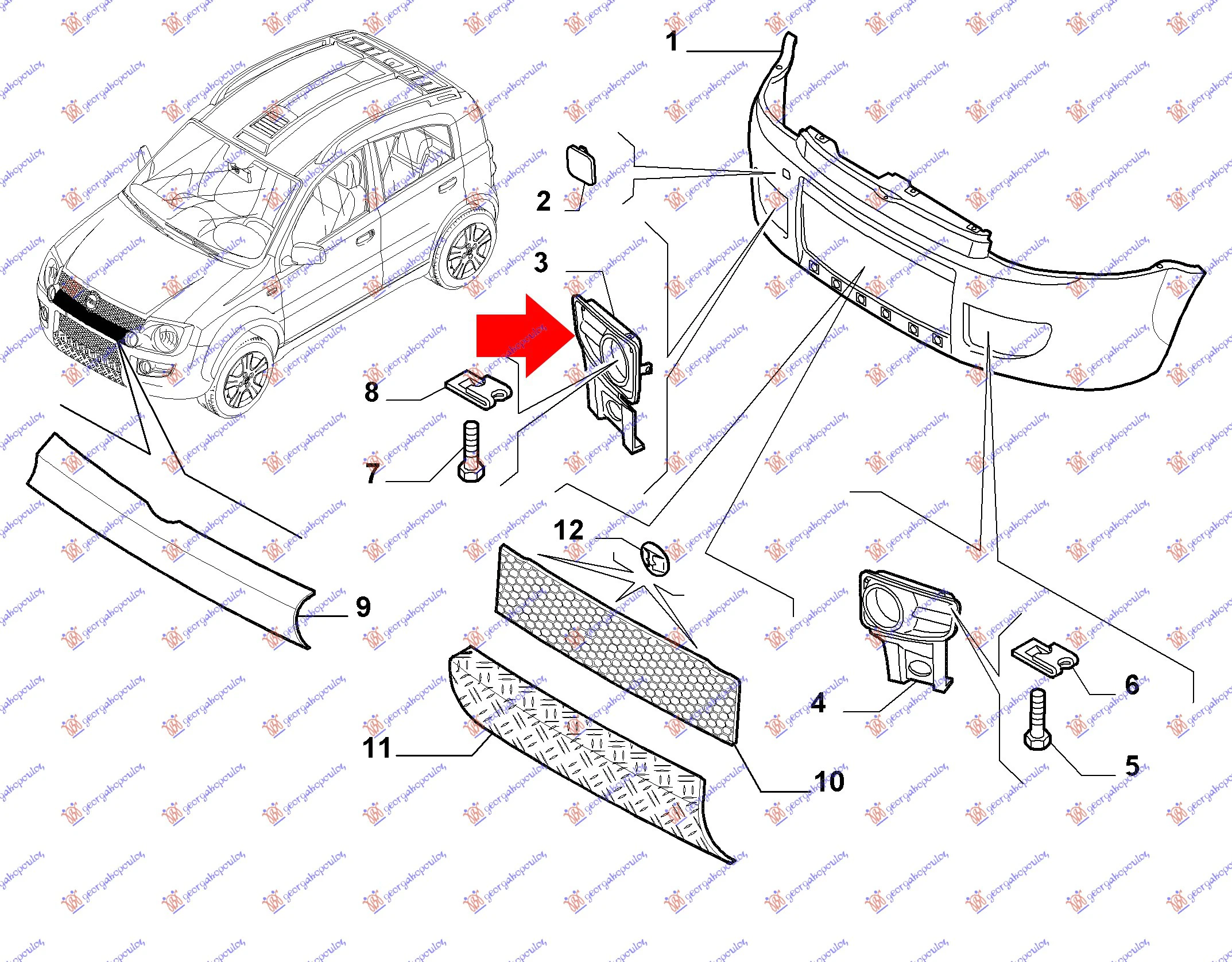 PVC MAS PRE BRA(SA OTV ZA MA)4x4CROSS(O)