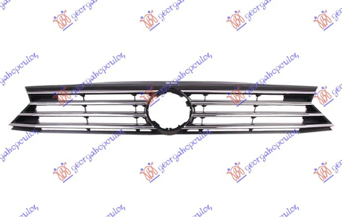 PVC MASKA CRNA HROM LAJSNE