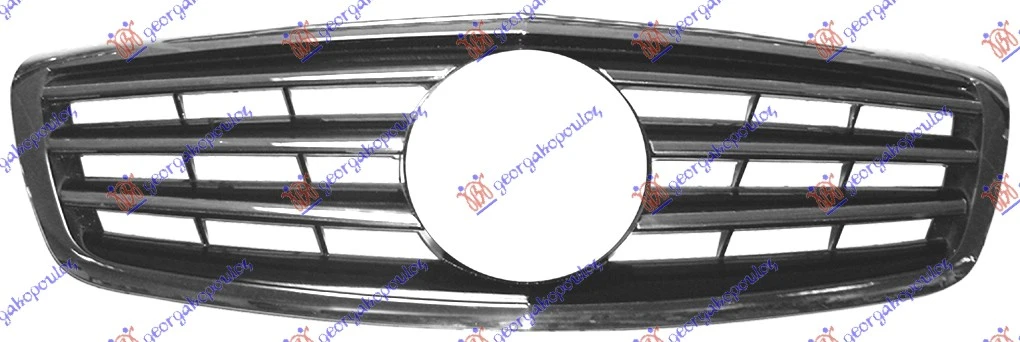 PVC MASKA HROM/CRNA -09 (AMG LOOK)