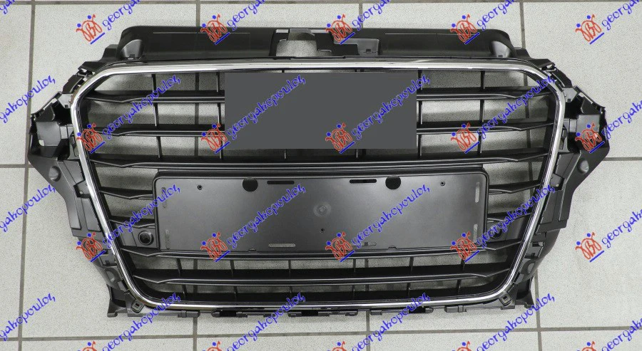 PVC MASKA SIVA SA HROM OKVIROM (PDS)