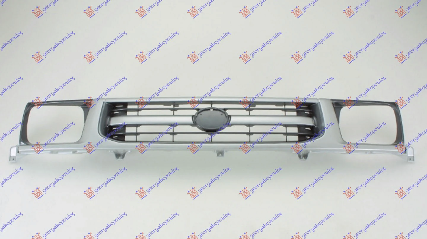 PVC MASKA SIVO-CRNA