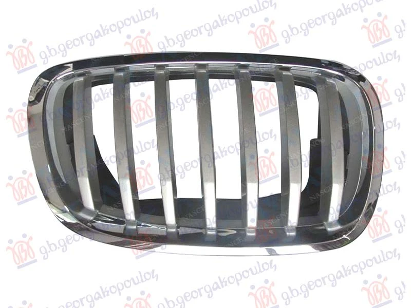 PVC MASKA SREBRNA (HROM OKVIR) (& M50) 2012-