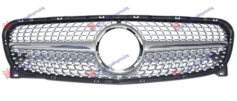 PVC MASKA SREBRNA LAJSNA (DIAMONT TIP)