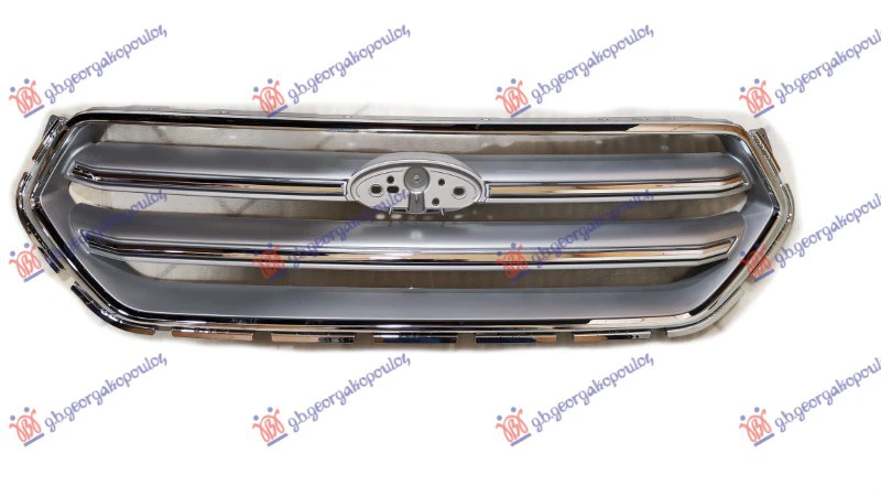 PVC MASKA SREBRNA/HROM