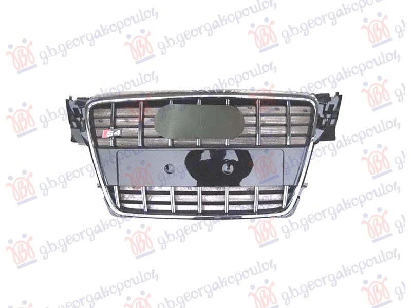 PVC MASKA SVETLO-CRNA (HROM LAJSNE) (HROM OKVIR) (DRZAC TABLICE) (ALLROAD S4)