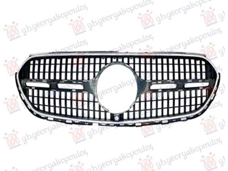 PVC MASKA UNUTRASNJA CRNA (HROM OKVIR)