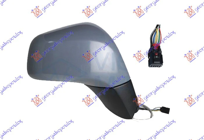 RETROVIZOR EL. PREK. PM CRN NOSAC (7PIN)