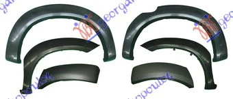 RUB PLASTICNI BLATOBRANA 4VR (SET 6 KOM)