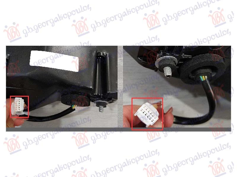 STOP LAMPA CENTRALNA LED (5+5 PIN)