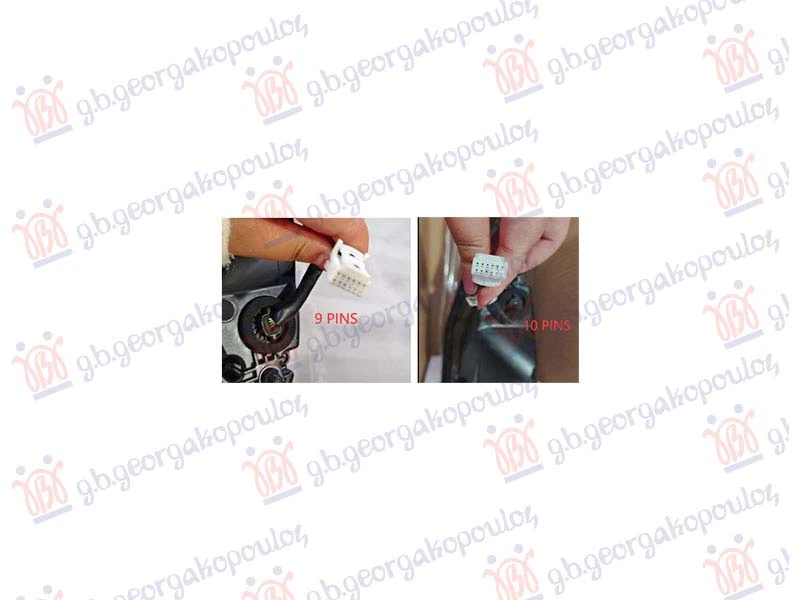 STOP LAMPA CENTRALNA LED (9+10 PIN)