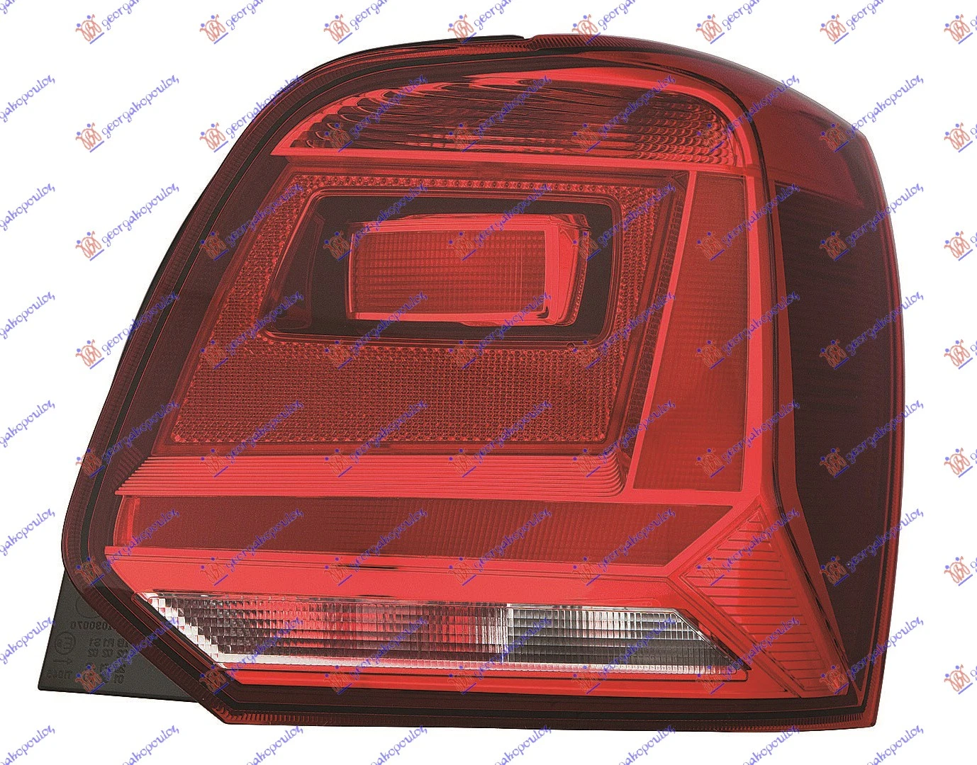 STOP LAMPA (CRNI PRAVOUGAONICI) (MARELLI)