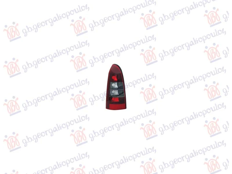 STOP LAMPA KARAVAN ZATAMNJENA BELI MIG