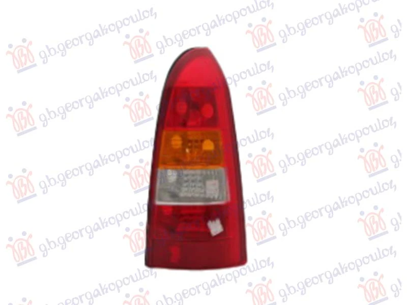 STOP LAMPA KARAVAN ZATAMNJENA BELI MIG