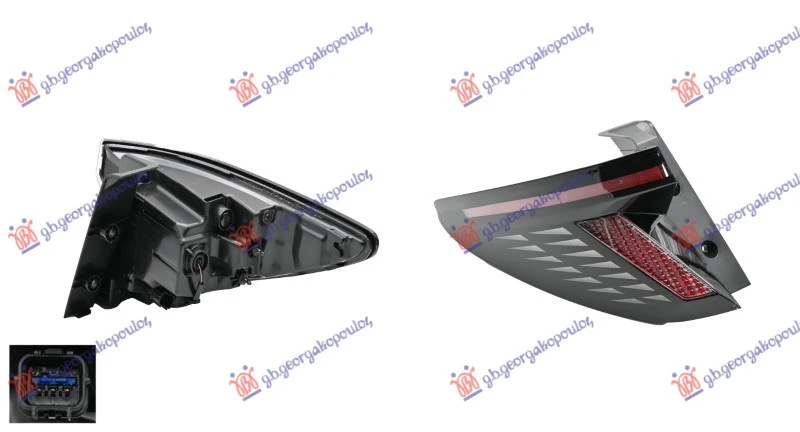 STOP LAMPA SPOLJASNJA CELA LED (EXPORT TIP RUSIJA)