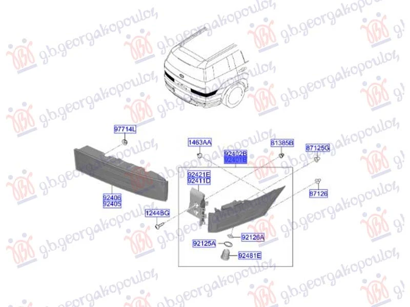 STOP LAMPA SPOLJASNJA LED (DEPO)