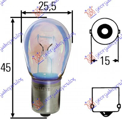 STOP LAMPA UNUTRASNJA 03- (HELLA)