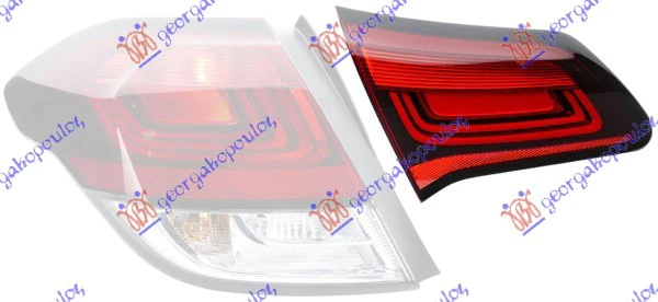 STOP LAMPA UNUTRASNJA 15- (HELLA)