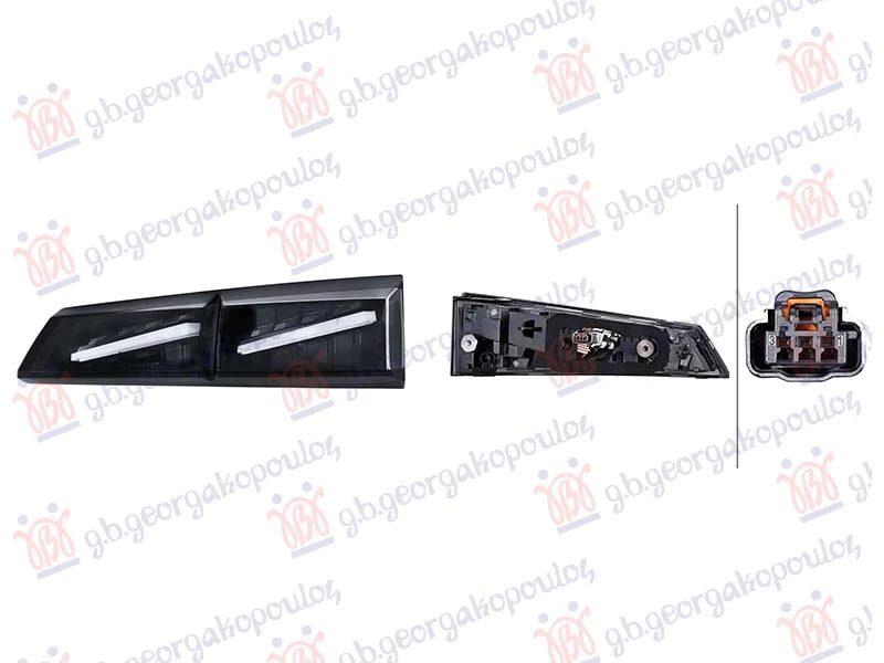 STOP LAMPA UNUTRASNJA LED (DYNAMIC) (HELLA)