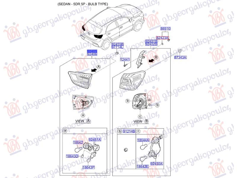 STOP LAMPA UNUTRASNJA LED (ORIGINALNI)