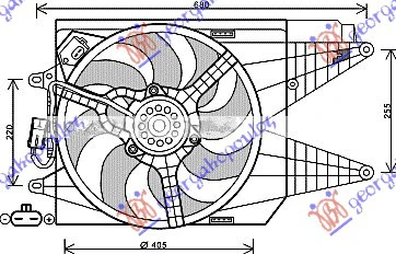 VENTILATOR (ABARTH) MAHLE BEHR PREMIUM-L