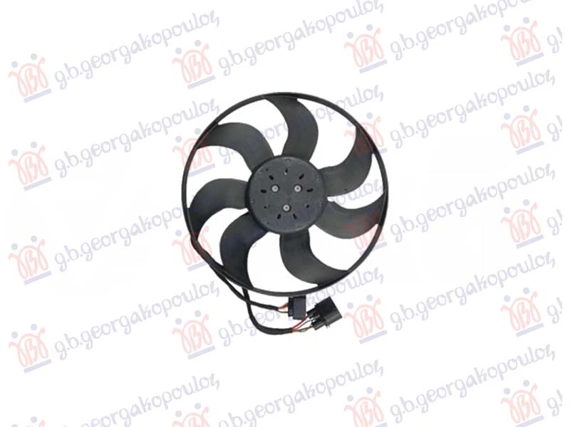 VENTILATOR BENZIN/DIZEL (MOTOR+ELISA) (360mm)