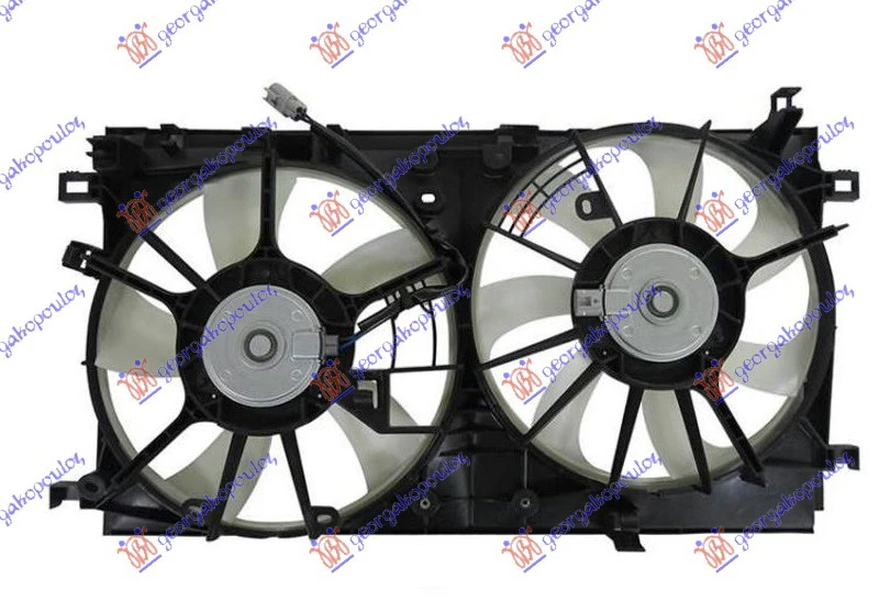 VENTILATOR DUPLI KOMPLET 1.8 HIBRID