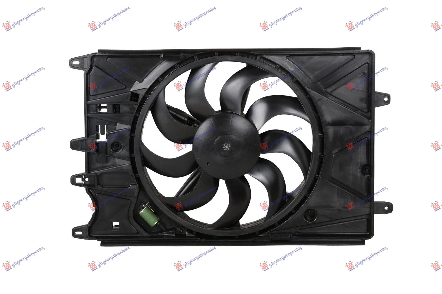 VENTILATOR KOMPLET BENZIN (2 PIN)
