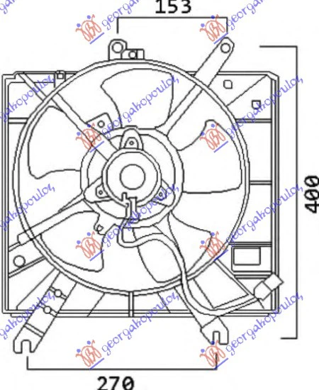VENTILATOR KOMPLET BENZIN