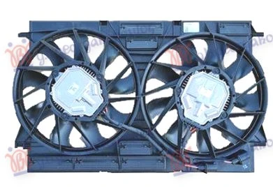VENTILATOR KOMPLET DUPLI 3.0/4.0 BENZIN/HYBRID - 3.0 BENZIN/HIBRID (600W) (600W)
