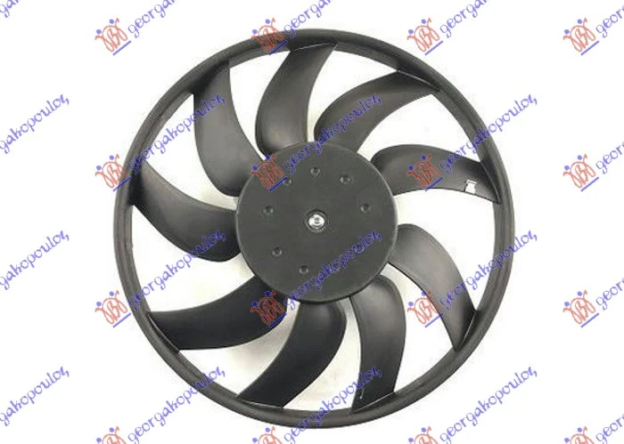 VENTILATOR (MOTOR+ELISA) (1.8-3.5 BENZIN - 2.2-3.0 CDI DIZEL) (320mm) (2 PIN)