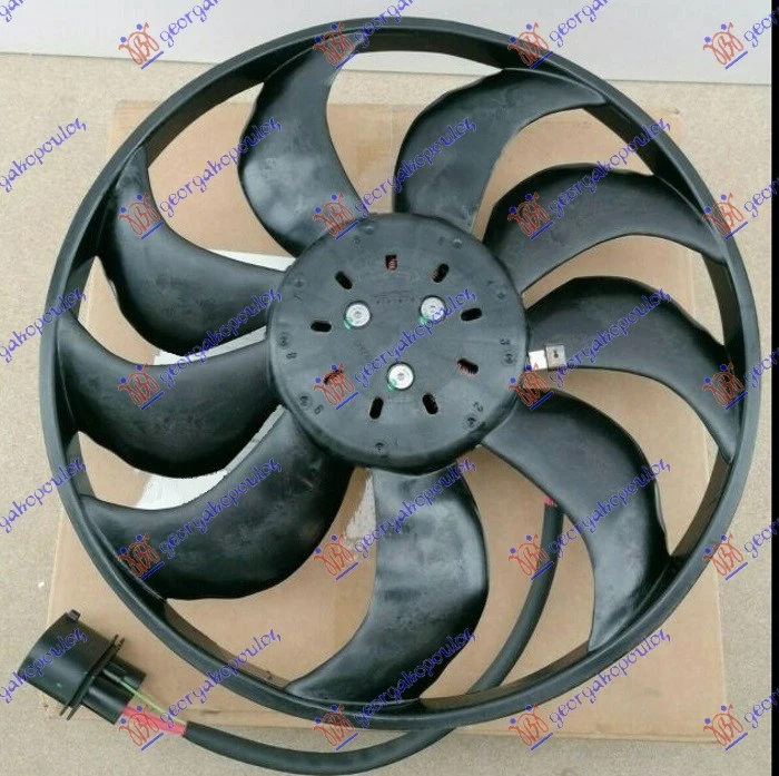 VENTILATOR (MOTOR+ELISA) (3.0 BENZIN) (400W) (LEVO)