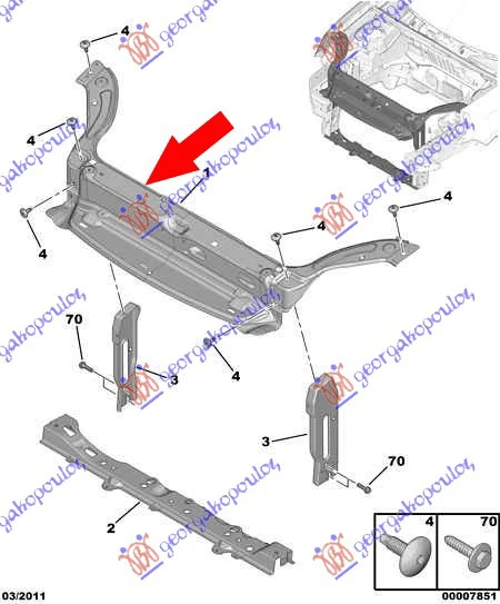 VEZNI LIM GORNJI METAL HDI
