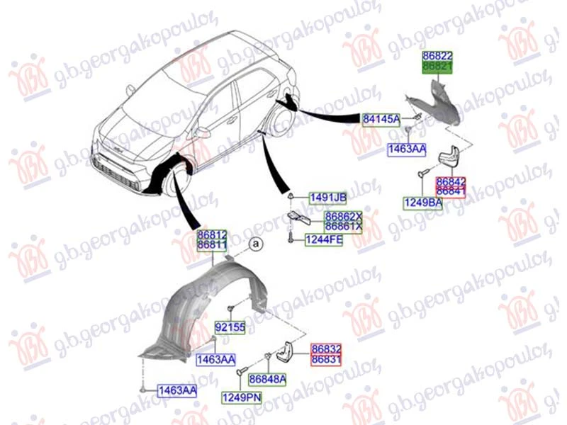 ZADNJE POTKRILO PLASTICNO (ORIGINALNI)