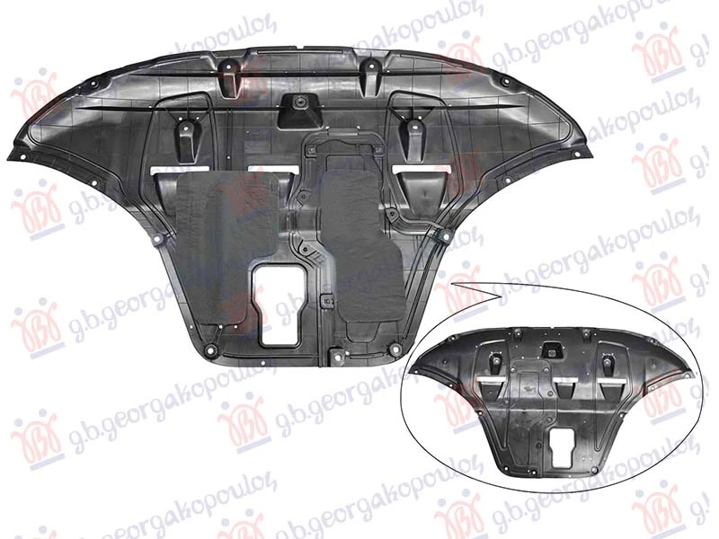 ZASTITA MOTORA ISPOD BRANIKA (1.6L DIZEL)
