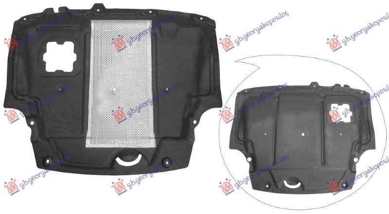 ZASTITA MOTORA MALA (BENZIN) (ALUMINIJUMSKI POKLOPAC)