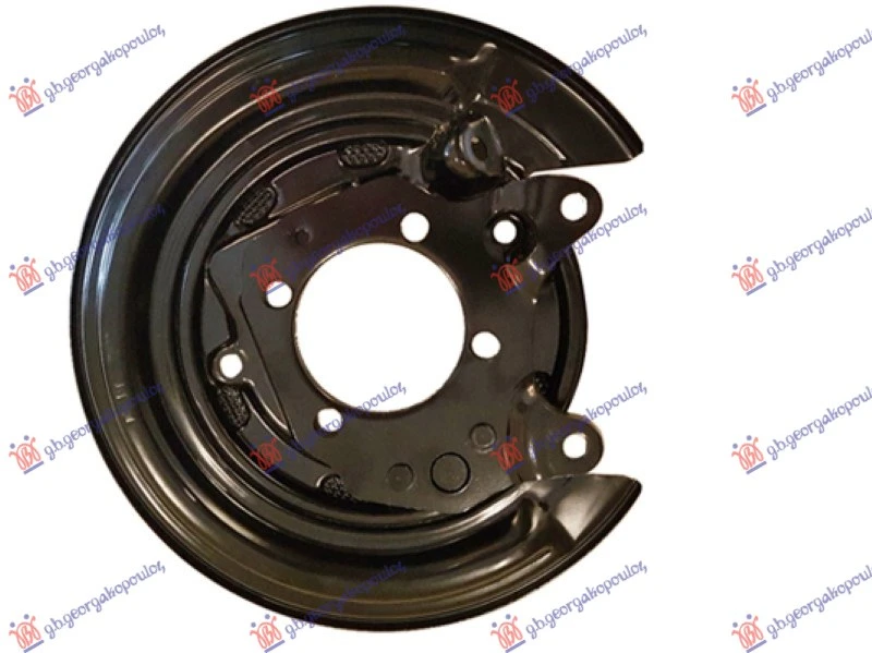 ZASTITA ZADNJEG KOCIONOG DISKA (PRECNIK ZASTITE 280/72mm) (PRECNIK DISKA 252mm)