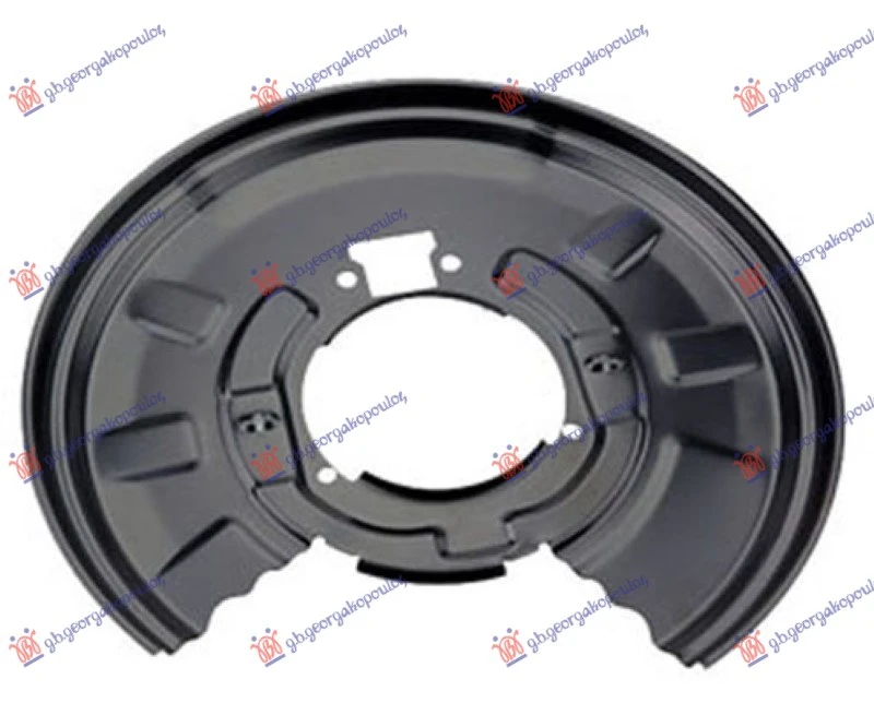 ZASTITA ZADNJEG KOCIONOG DISKA (PRECNIK ZASTITE 342/110mm) (PRECNIK DISKA 320mm)
