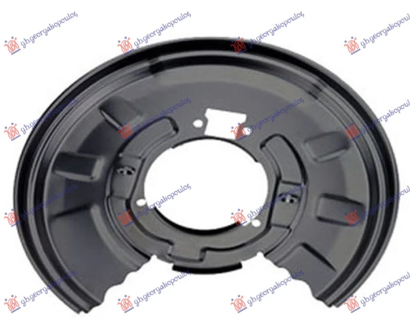 ZASTITA ZADNJEG KOCIONOG DISKA (PRECNIK ZASTITE 342/110mm) (PRECNIK DISKA 320mm)